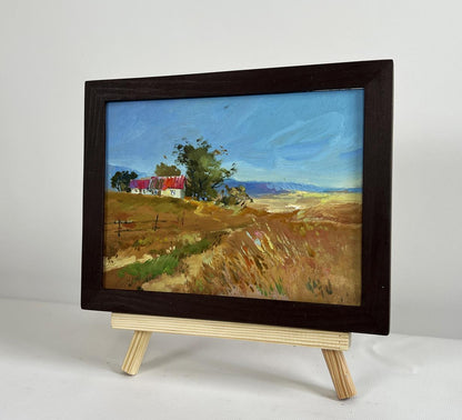 Oil painting Comfort on the edge of the field by Yuriy Suprunchuk