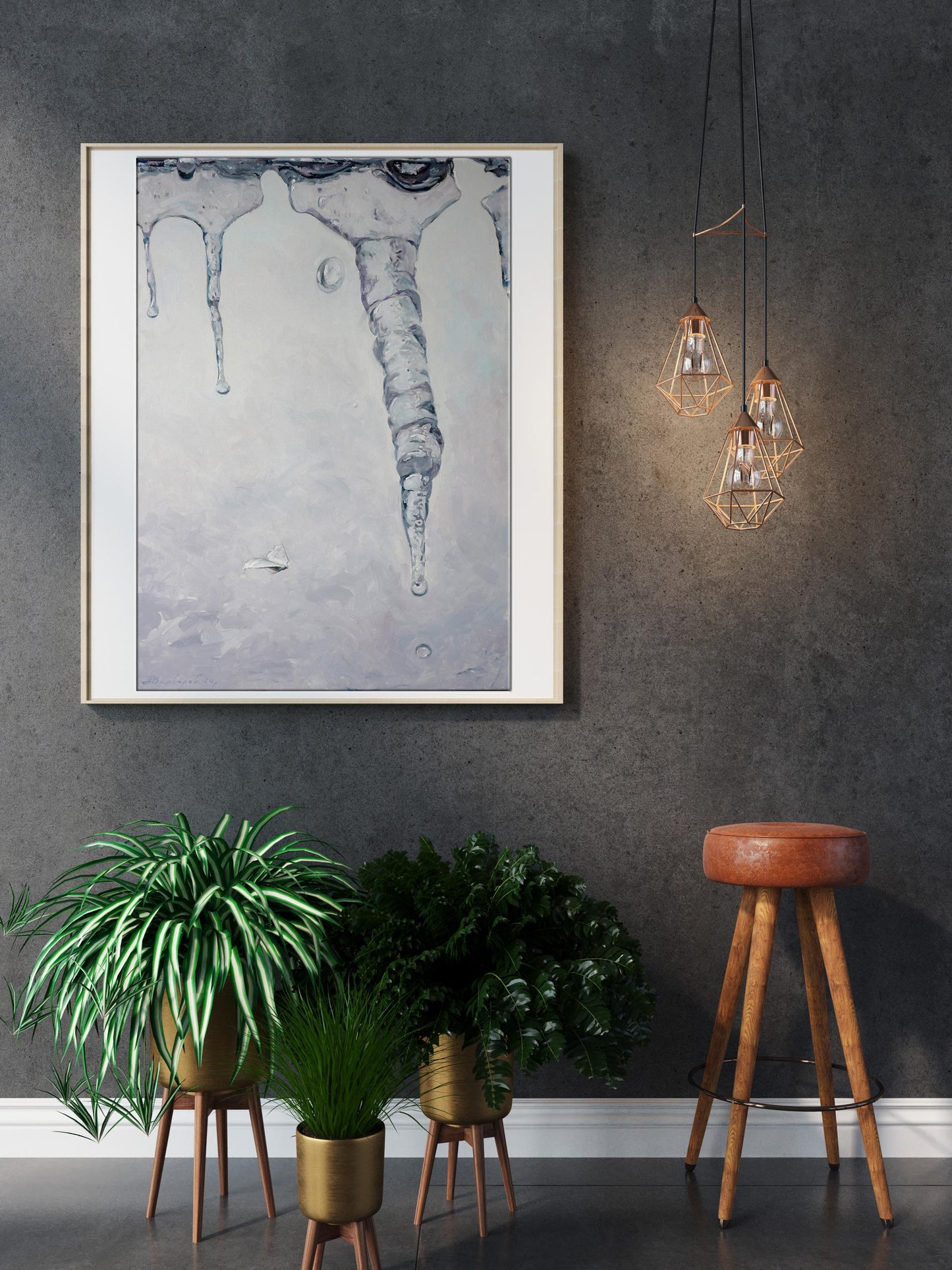 Oil painting Photorealism  