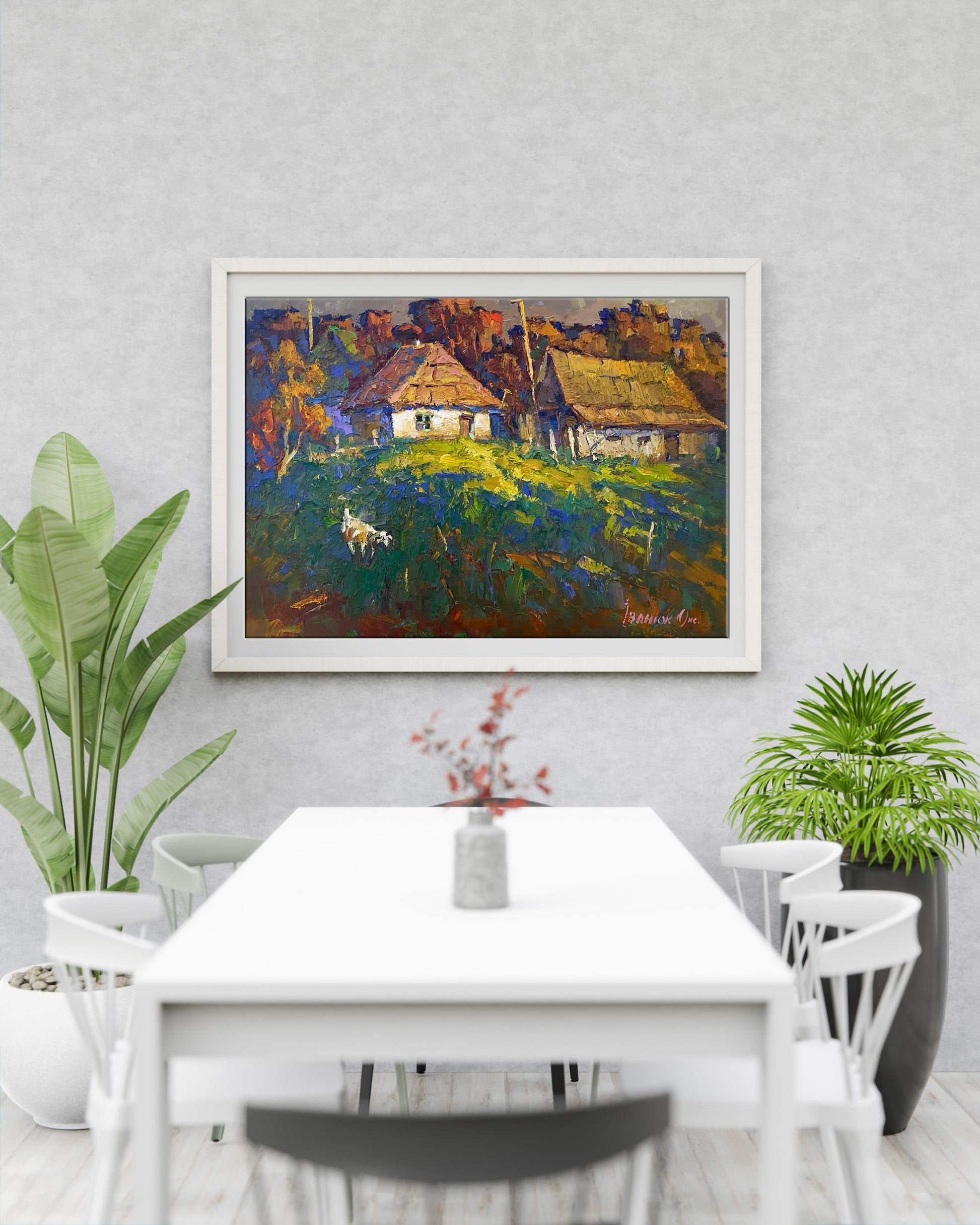Village landscape 