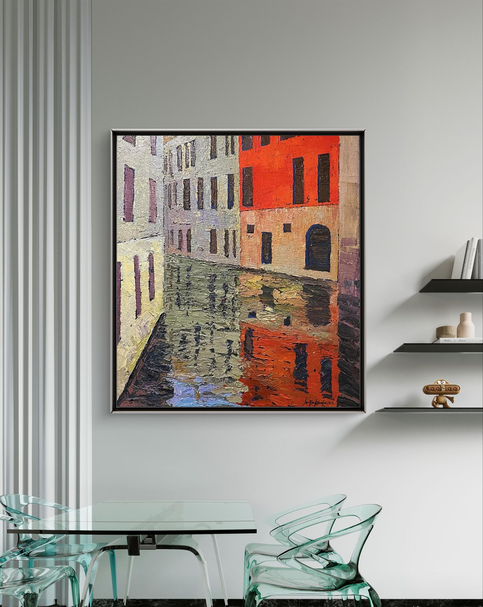 Oil painting Venice City Landscape Serhiy Kovalev