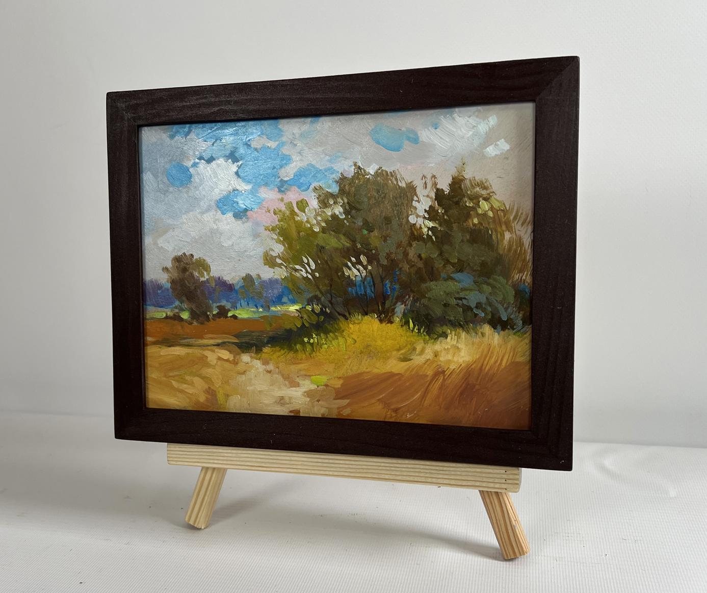 Oil painting The Road to the Golden Fields by Yuriy Suprunchuk