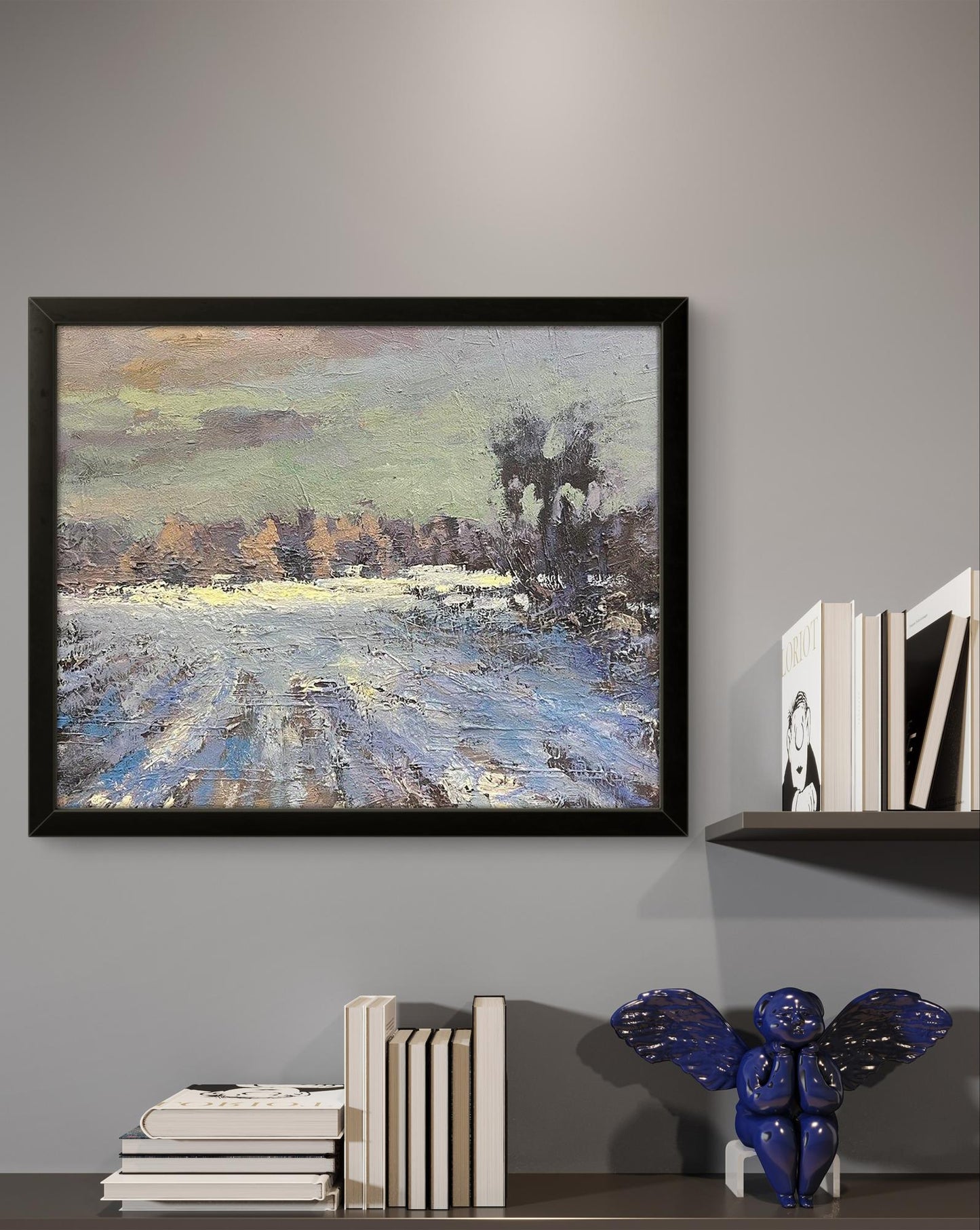 Oil painting Fields Landscape Volodymyr Pashchenko