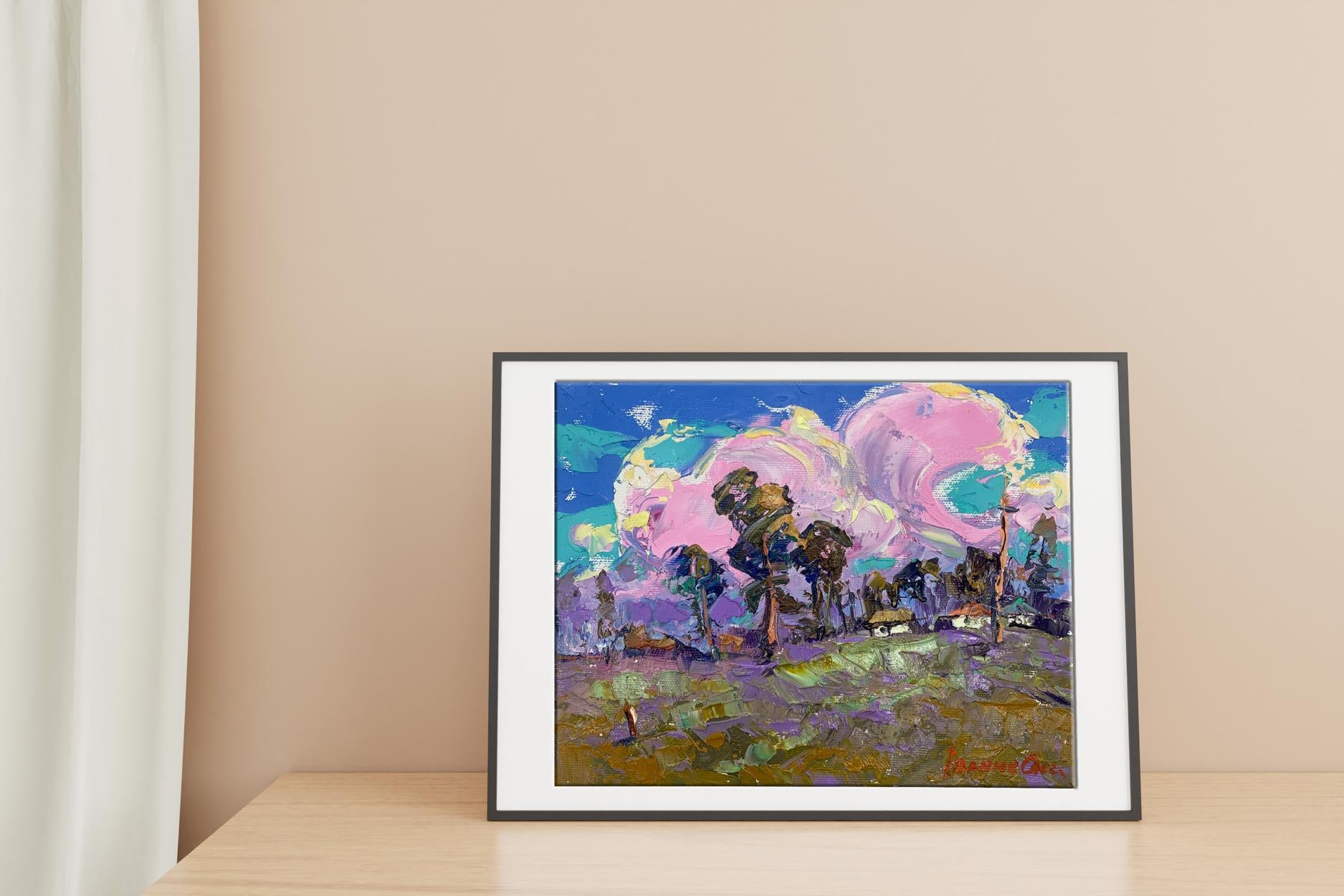 Oil painting wind