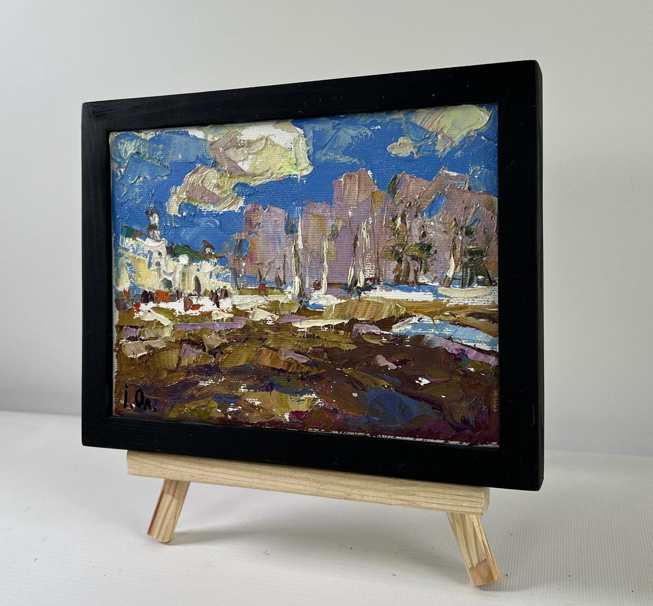 Oil painting Breath of Spring by Oleksiy Ivanyuk vibrant landscape