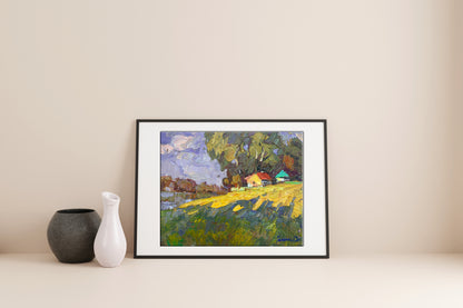 outskirts of village