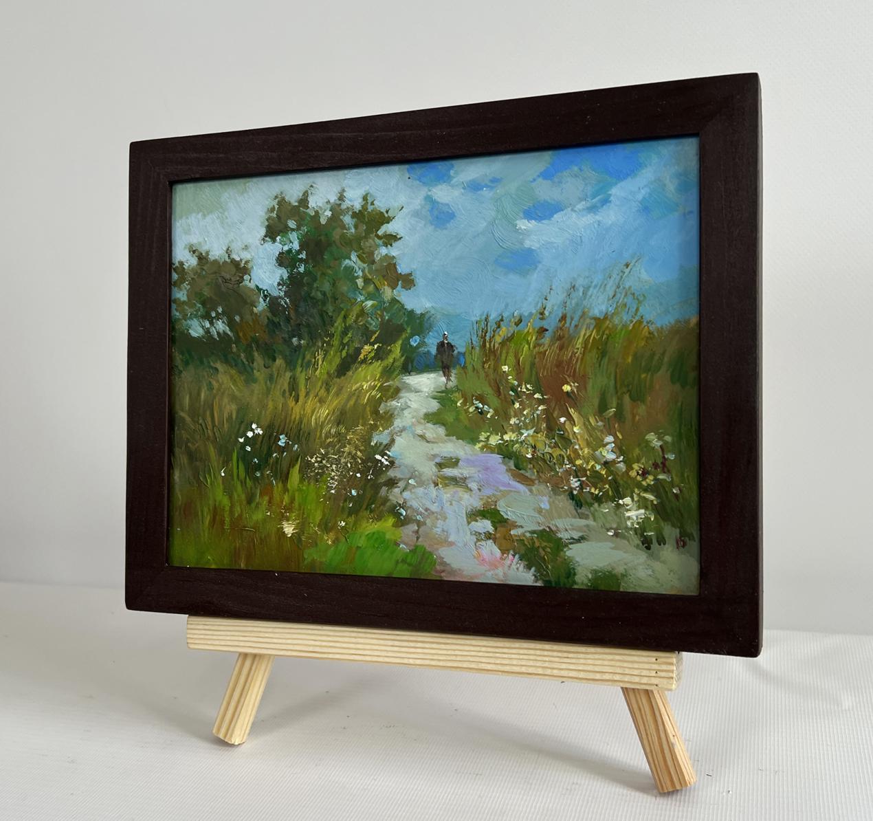Oil painting A walk in the arms of nature by Yuriy Suprunchuk