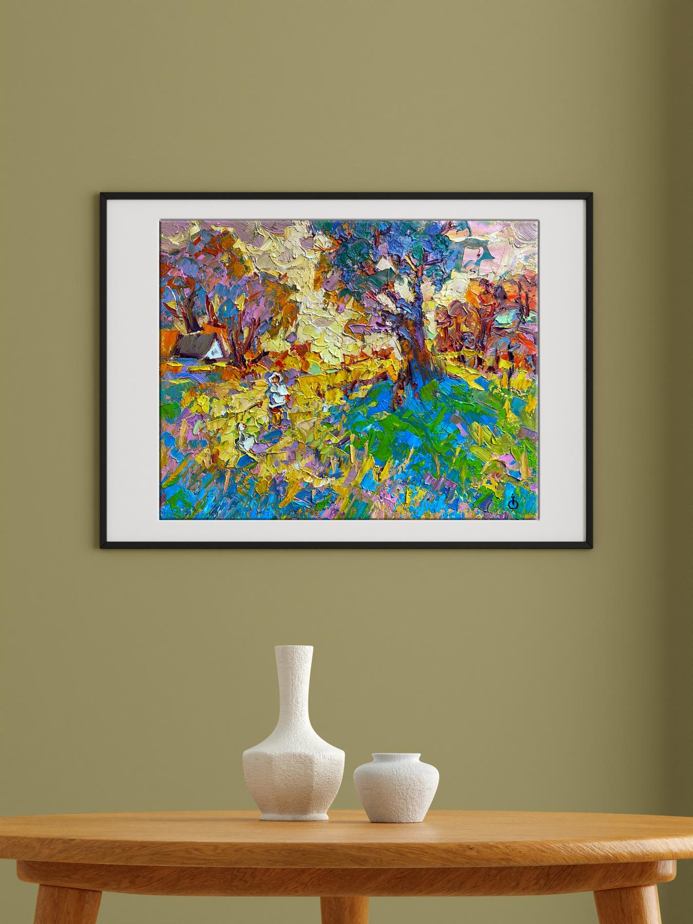 Village landscape 