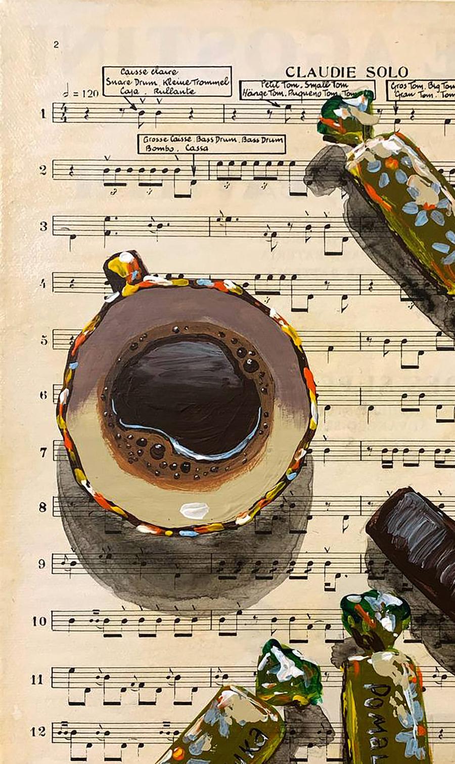 Acrylic painting Sweet Melody Olena Klimenko