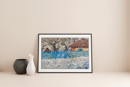 Village landscape 