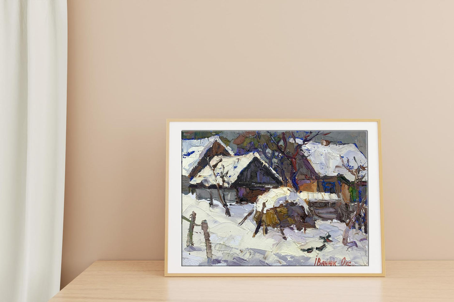 Oil painting 