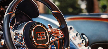 Acrylic painting Bugatti Chiron Johannes Wessmark