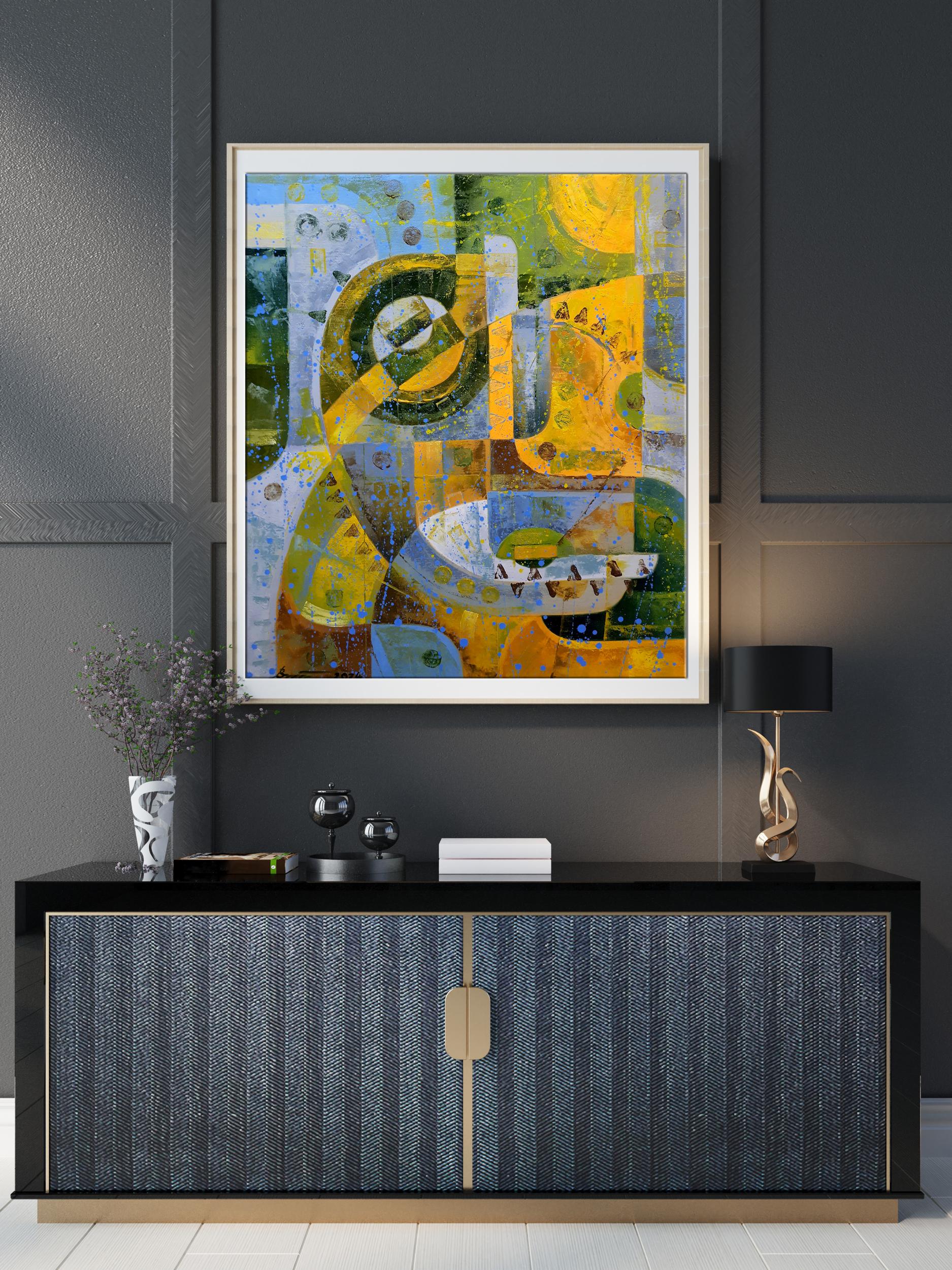 Abstract paintings collection   