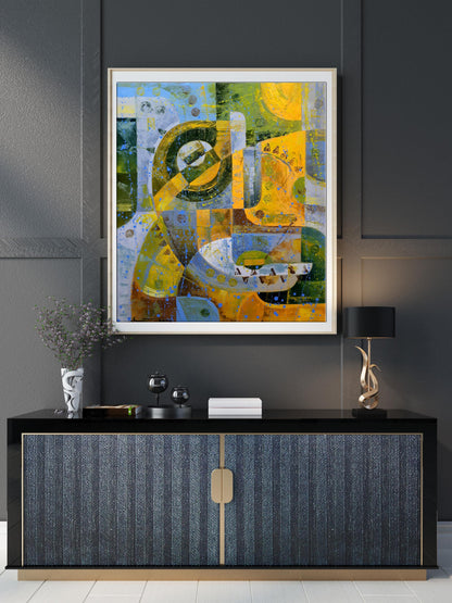 Abstract paintings collection   