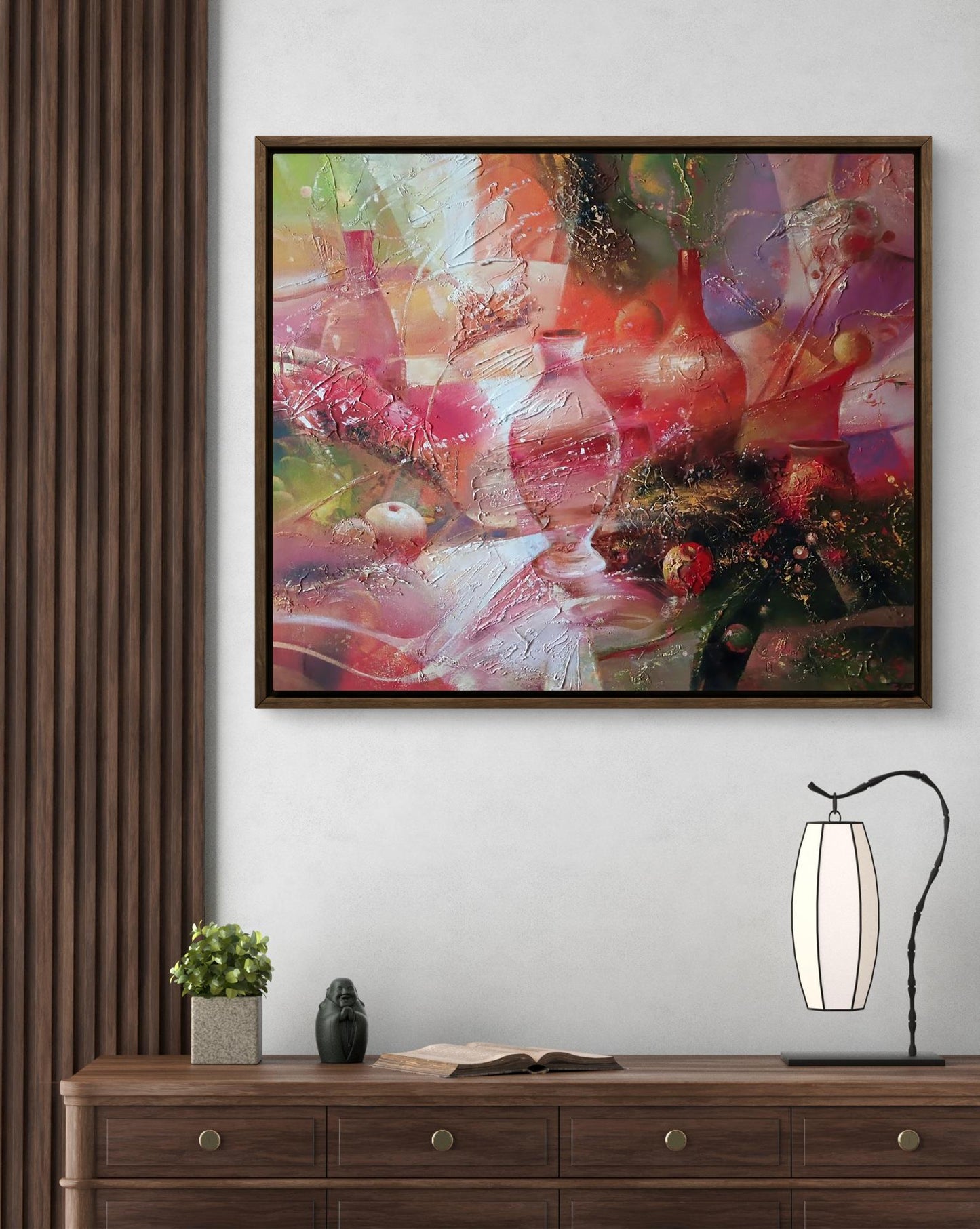 Abstract oil painting Still life on a chic table Anatoly Tarabanov