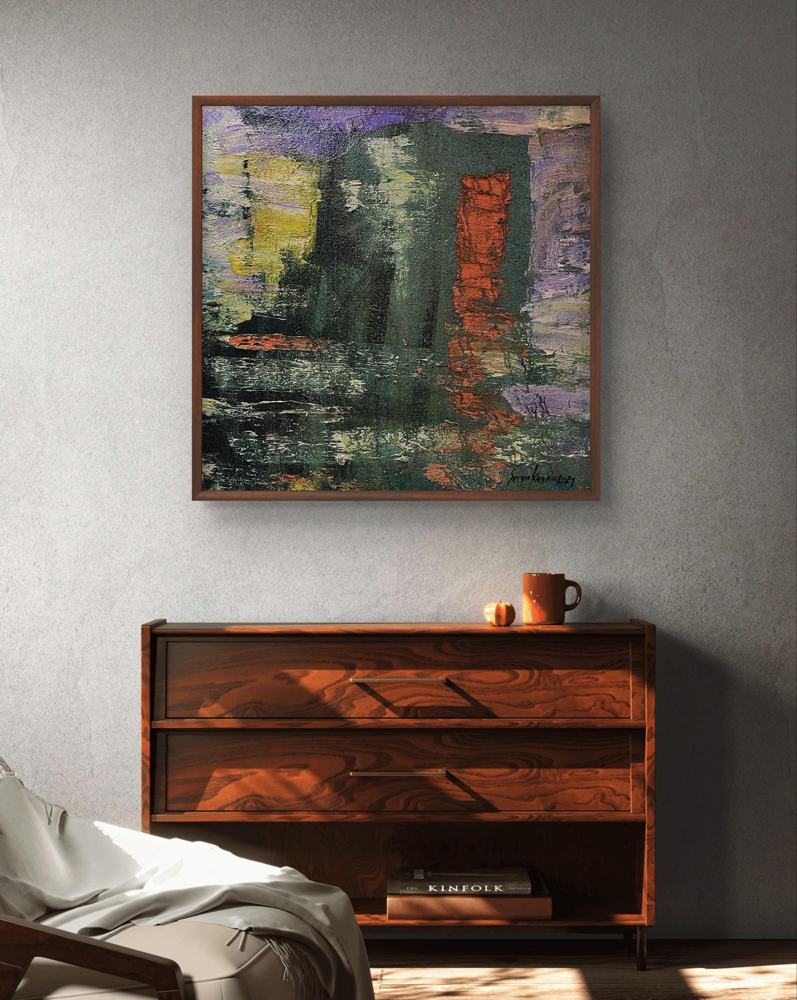 Oil painting Abstract Contemporary Art  Serhiy Kovalev