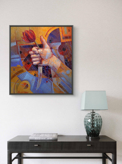 Oil painting Hand variability Sergey Voichenko
