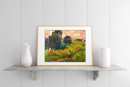 Oil Painting Nature Landscape 