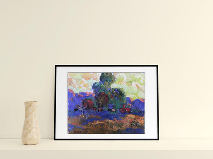 Oil Painting Nature Landscape 