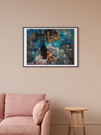 oil painting still life