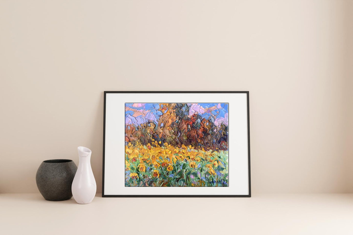 Golden sunflowers