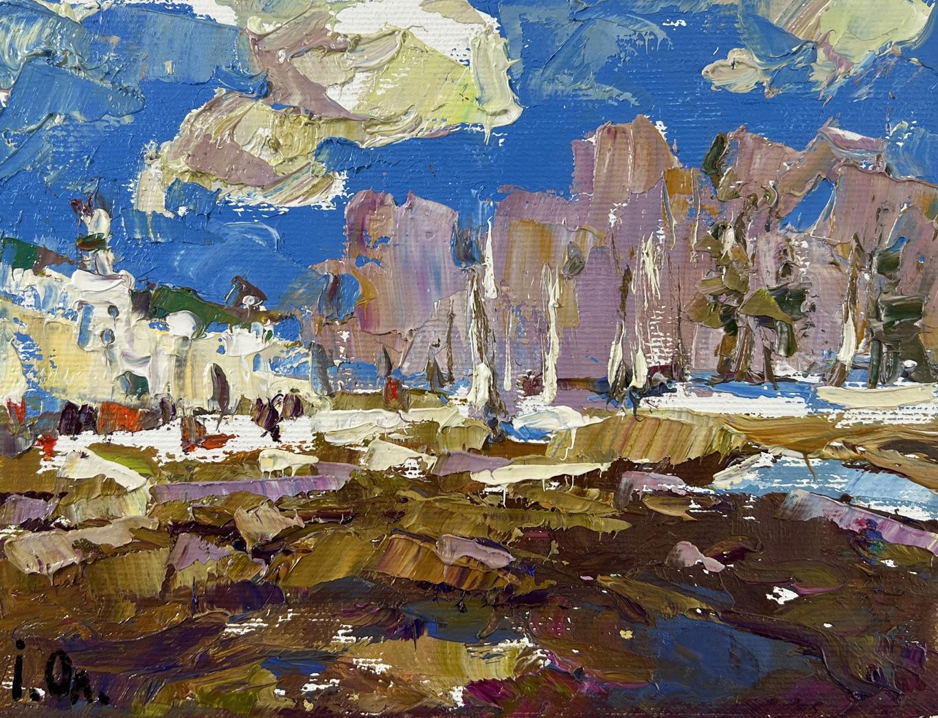 Vibrant Breath of Spring oil painting by Oleksiy Ivanyuk impressionist landscape