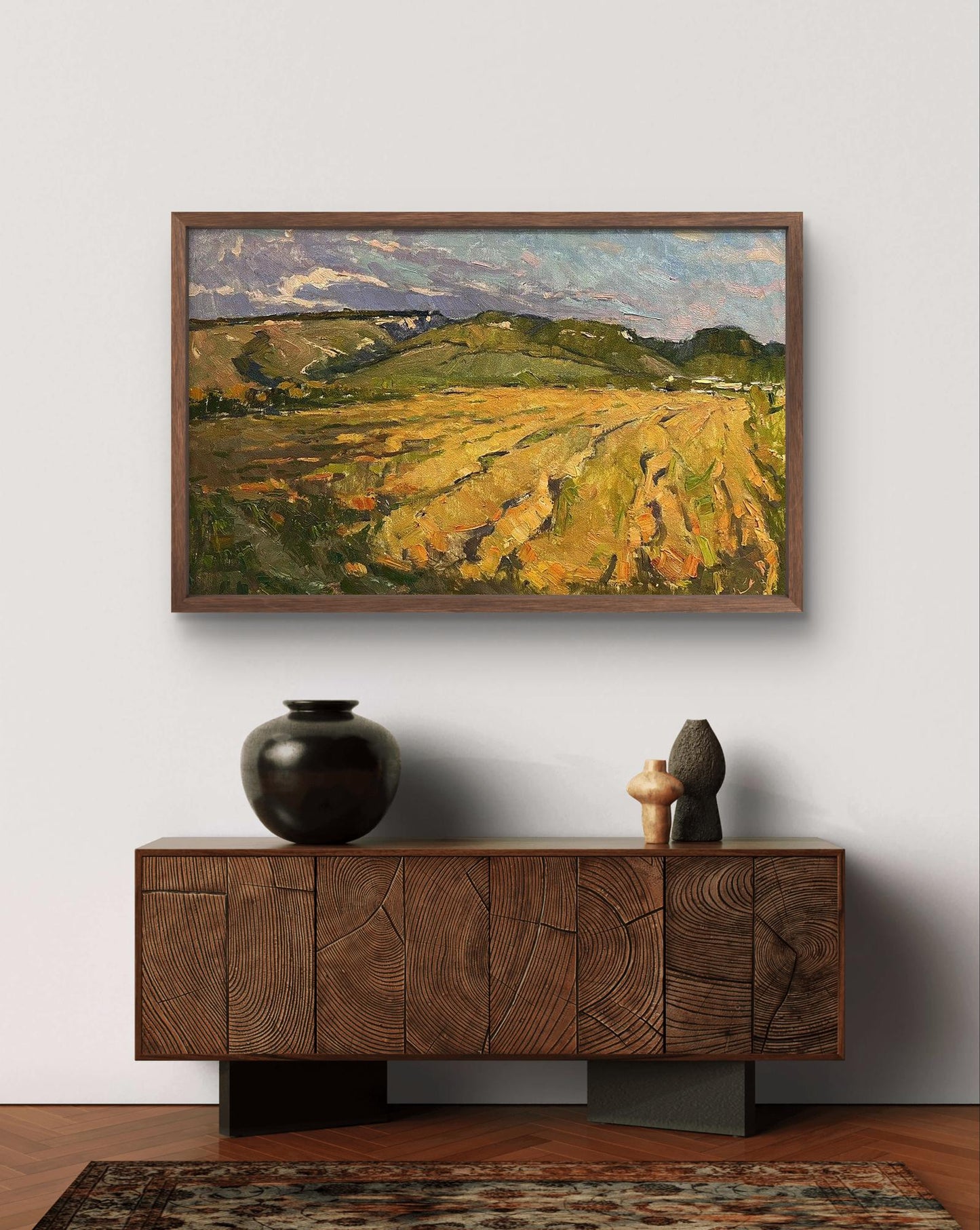 Oil painting Nature Landscape Oleksandr Andreev