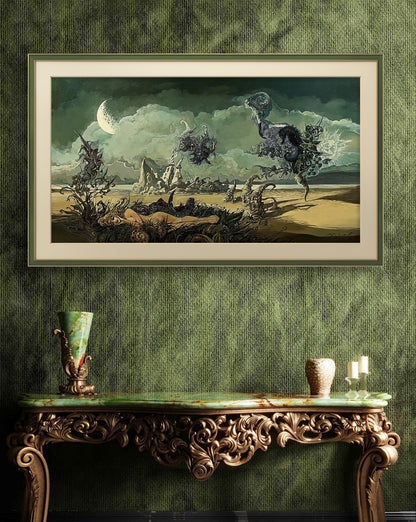 Oil painting fantasy Yuriy Laptev