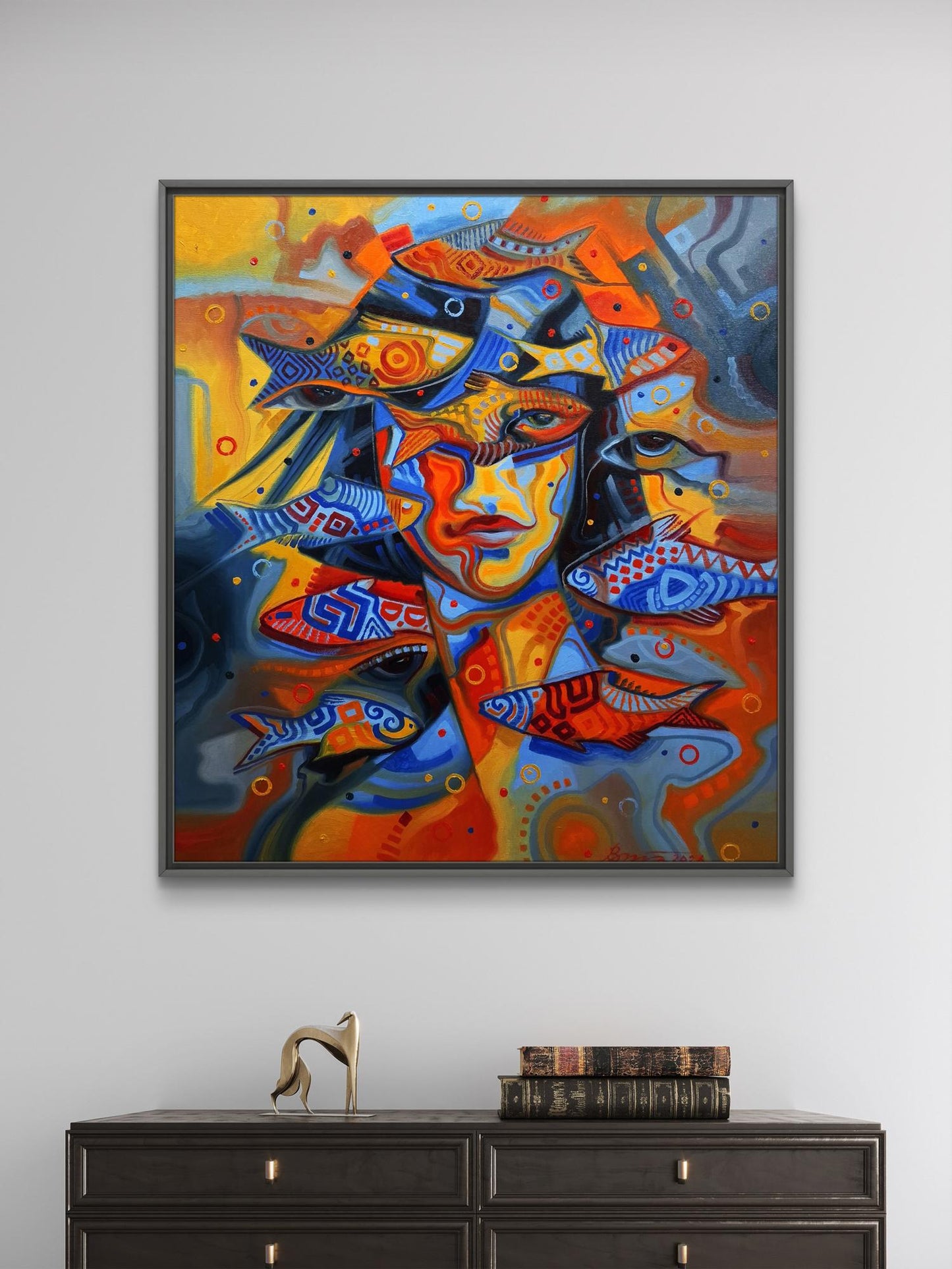 Oil painting Colour movement Sergey Voichenko