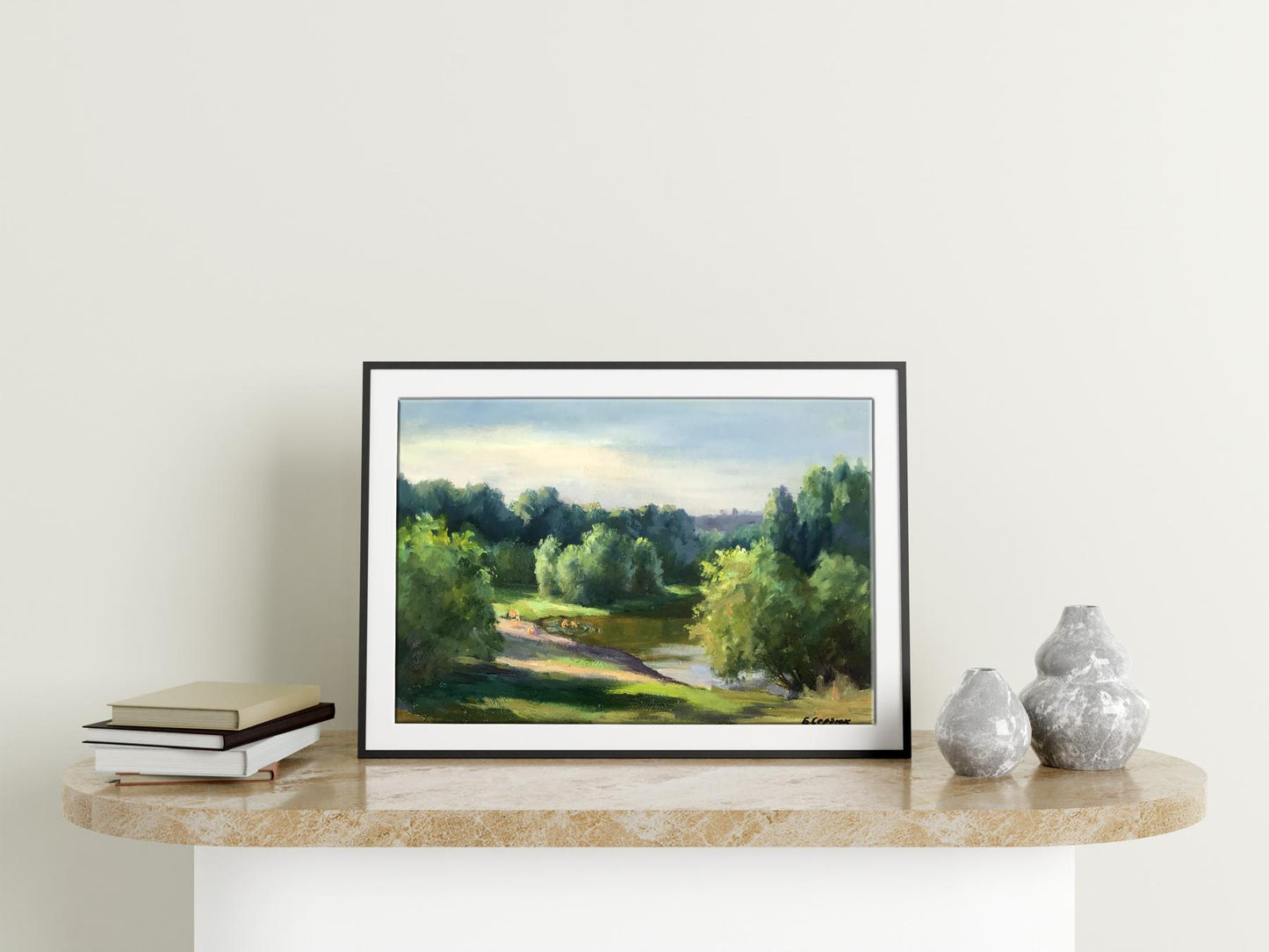 Oil painting Summer 