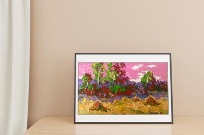 Oil Painting Nature Landscape 