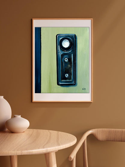 Oil painting Interior