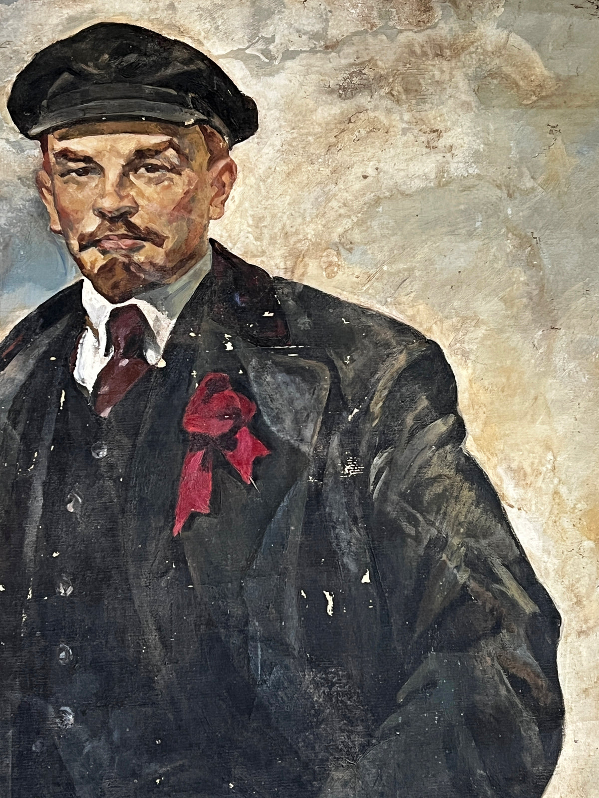Oil painting Portrait of Lenin Konstantin Filatov