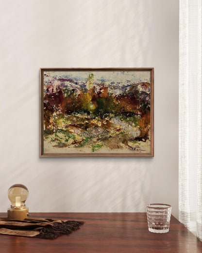 Oil painting Heart of Nature by Pavlo Miroshnychenko impressionistic landscape