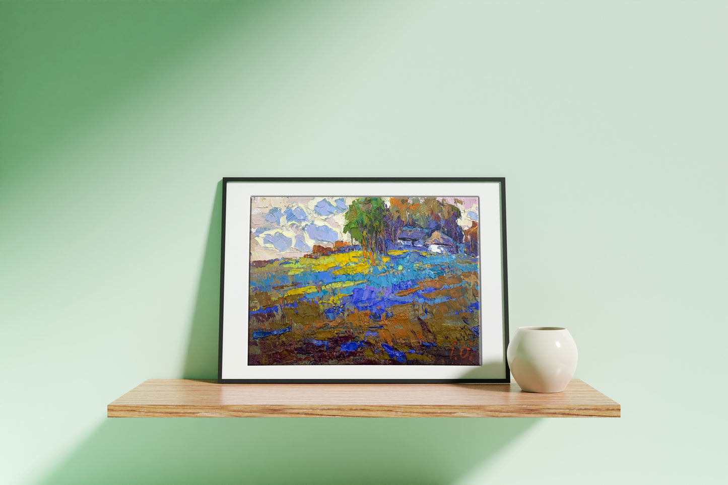 Oil painting 