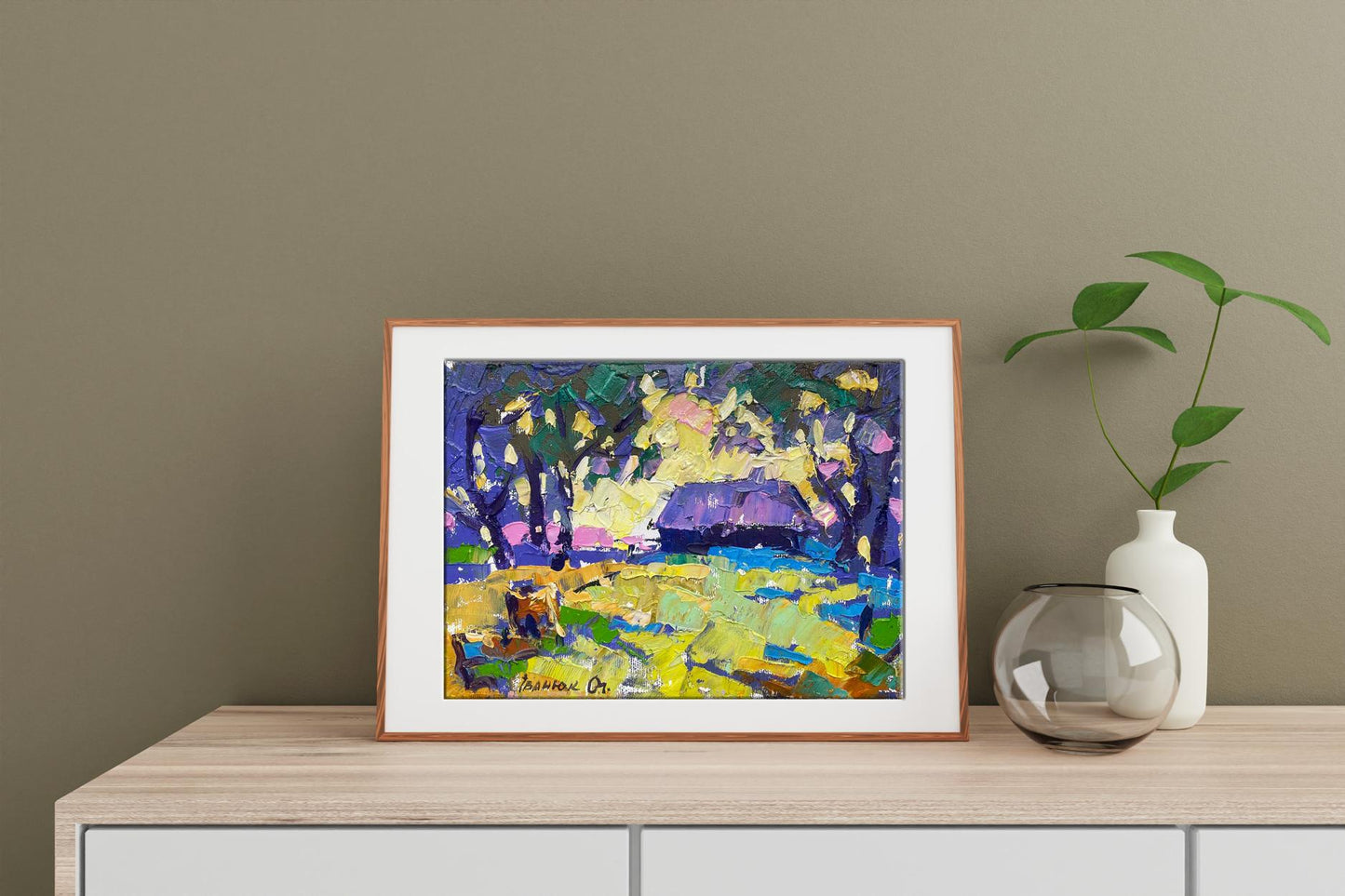 Village landscape 