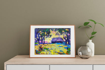Village landscape 