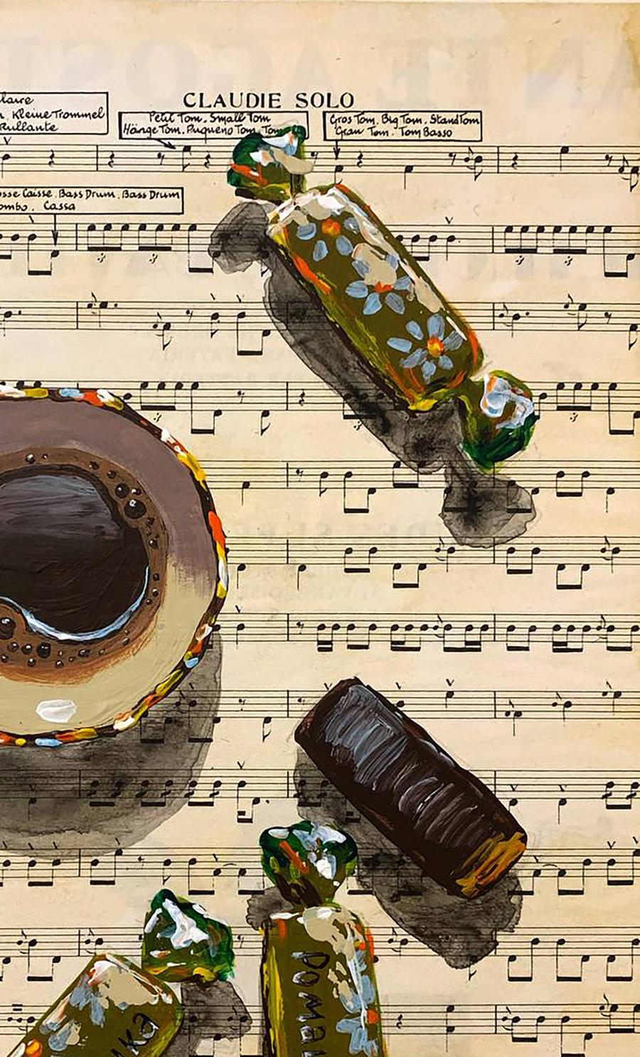Acrylic painting Sweet Melody Olena Klimenko