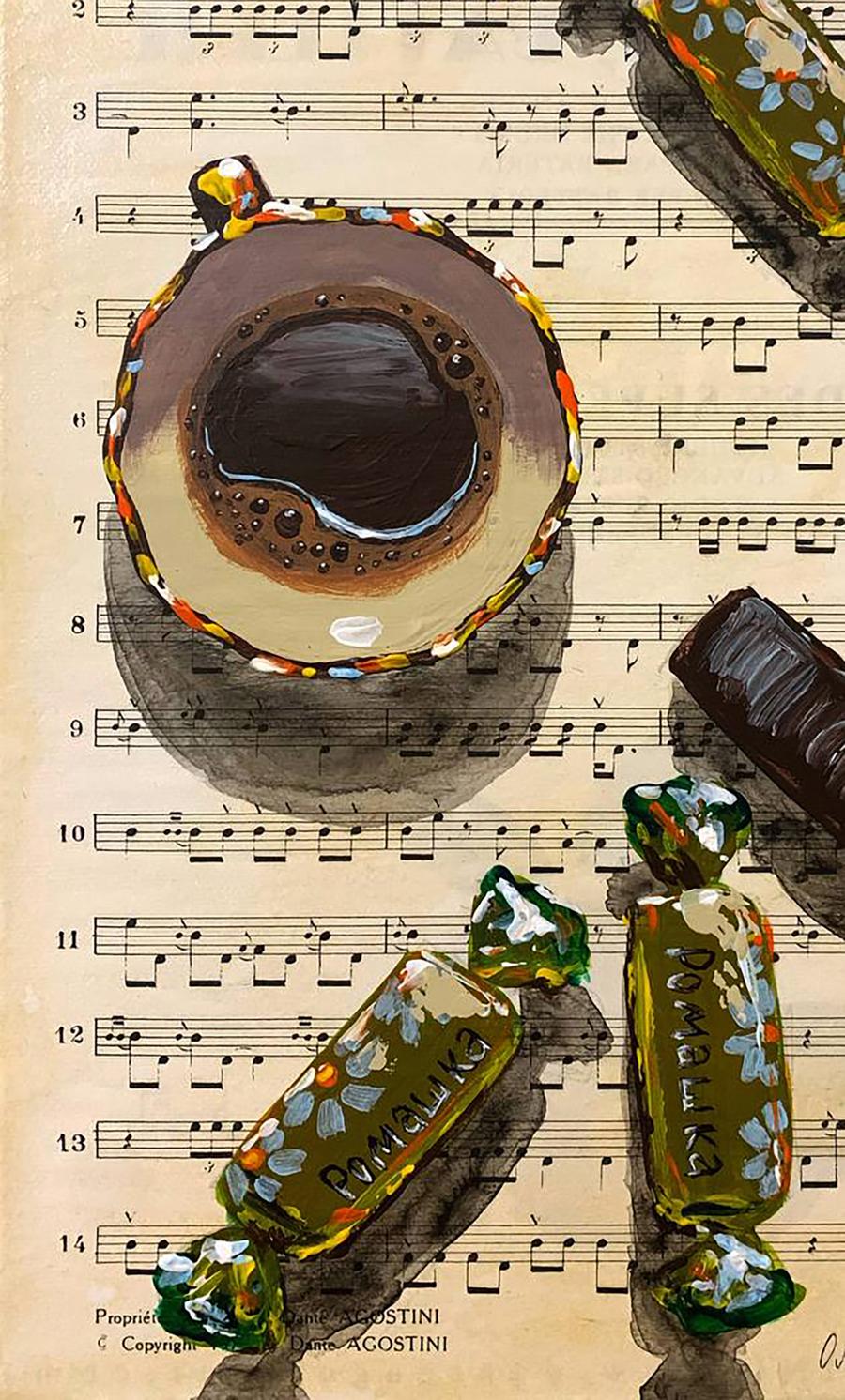 Acrylic painting Sweet Melody Olena Klimenko