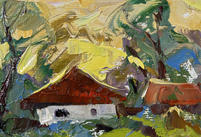Vibrant impressionist oil painting Whispers of the Morning by Oleksiy Ivanyuk