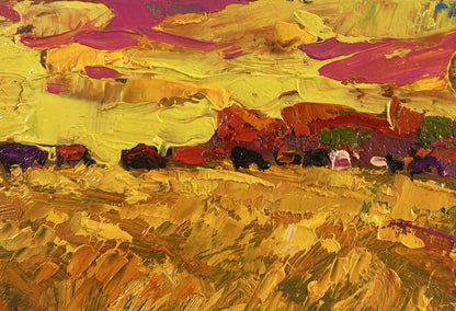 Vibrant Silence in the Pasture oil painting by Oleksiy Ivanyuk