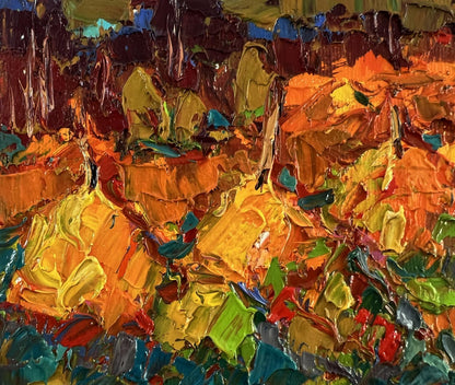 Vibrant Evening in the Fields oil painting by Oleksiy Ivanyuk