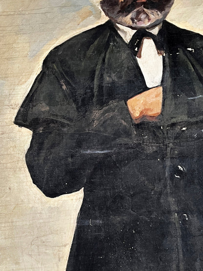 Oil painting Karl Marx Konstantin Filatov
