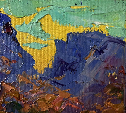Vibrant impressionist oil painting River Silence on Boats by Oleksiy Ivanyuk