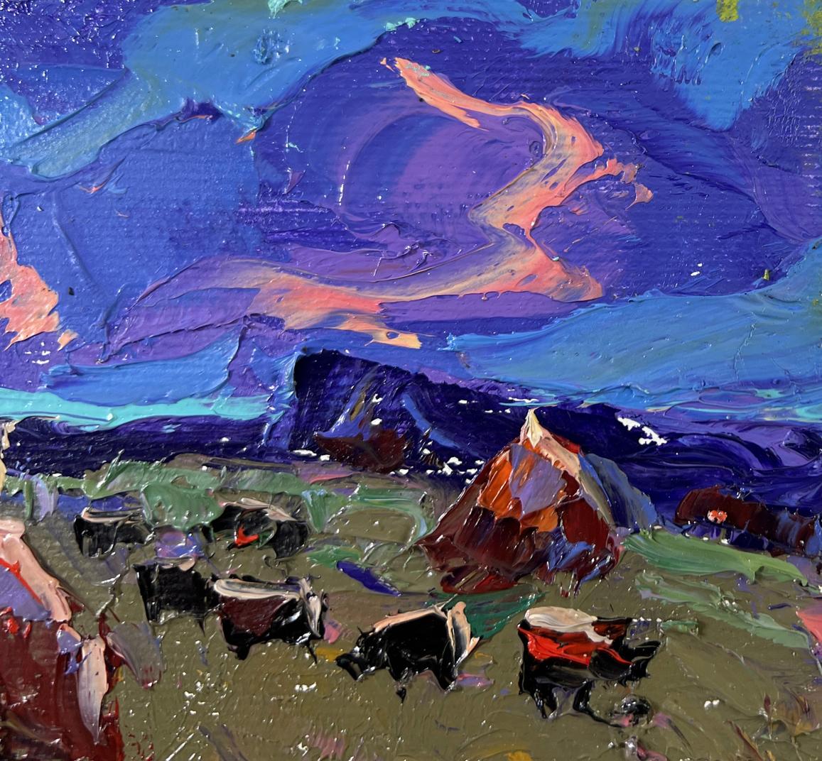 Vibrant Colors of Evening oil painting by Oleksiy Ivanyuk
