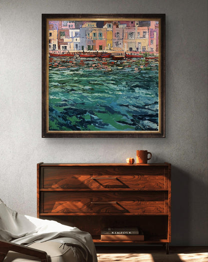 Oil painting Cityscape Serhiy Kovalev