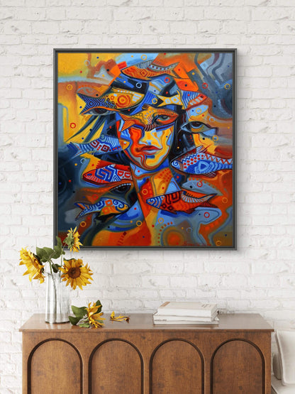 Oil painting Colour movement Sergey Voichenko