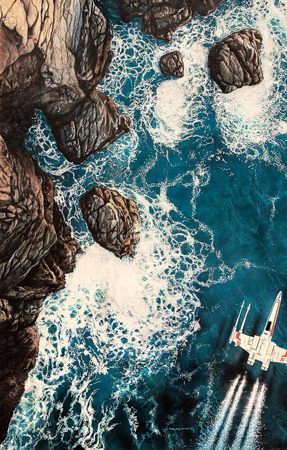 Acrylic painting Coast Guard Johannes Wessmark
