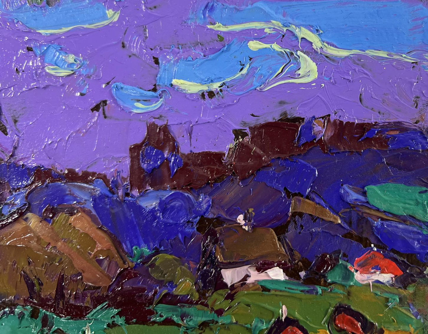 Vibrant Evening Coolness Before the Rain oil painting by Oleksiy Ivanyuk