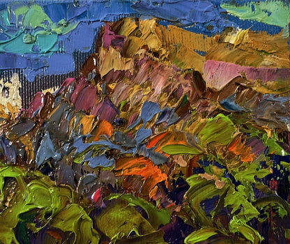 Oil painting A walk through the summer forest by Oleksiy Ivanyuk