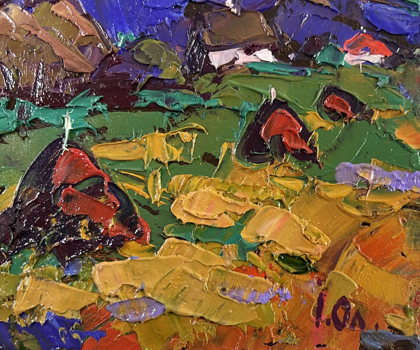 Oil painting Evening coolness before the rain by Oleksiy Ivanyuk